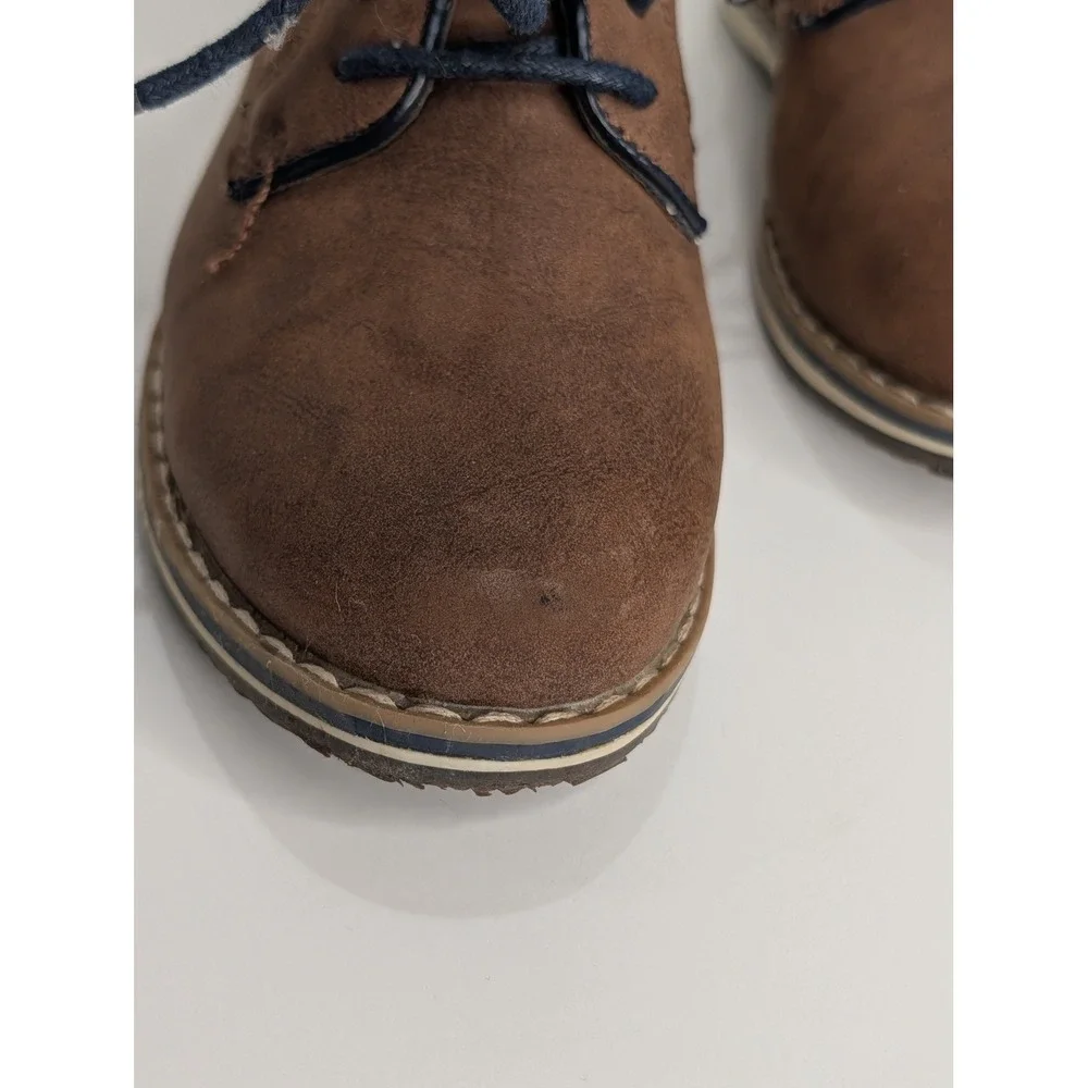 Oliver Mason Toddler Brown Oxford Dress Shoes | Size 9